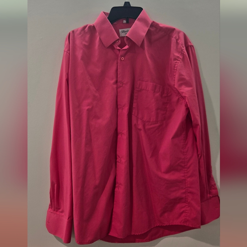 Men's Pink Dress Shirt